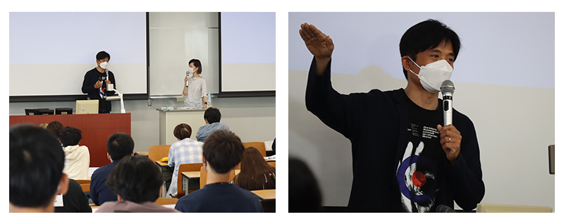 流通科学大学への訪問授業：「起業家を知る」